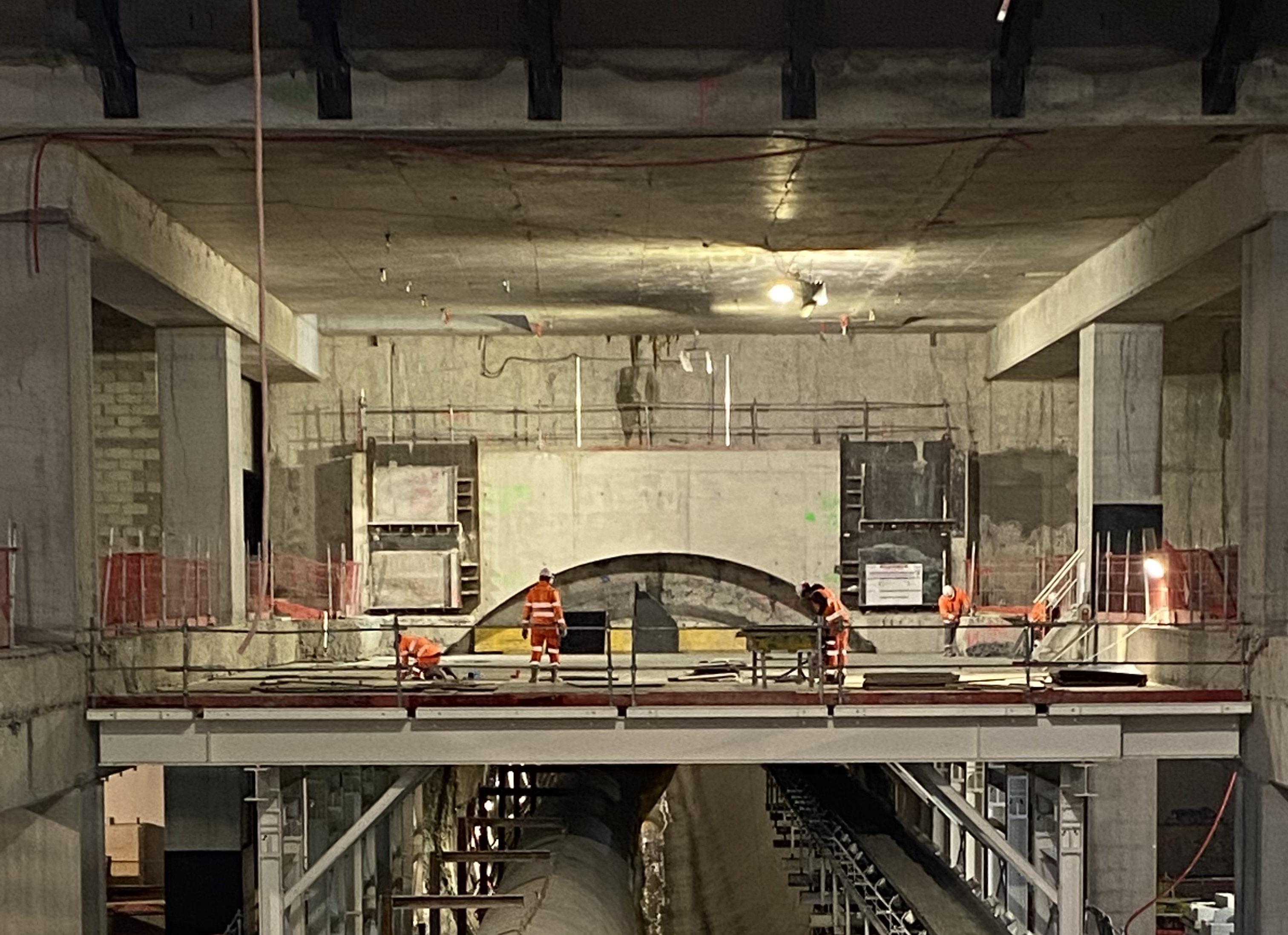 Featured image for “Formwork tables – L16 Saint-Denis Pleyel station”